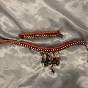 Harajuku Lovers Necklace and Bracelet Set